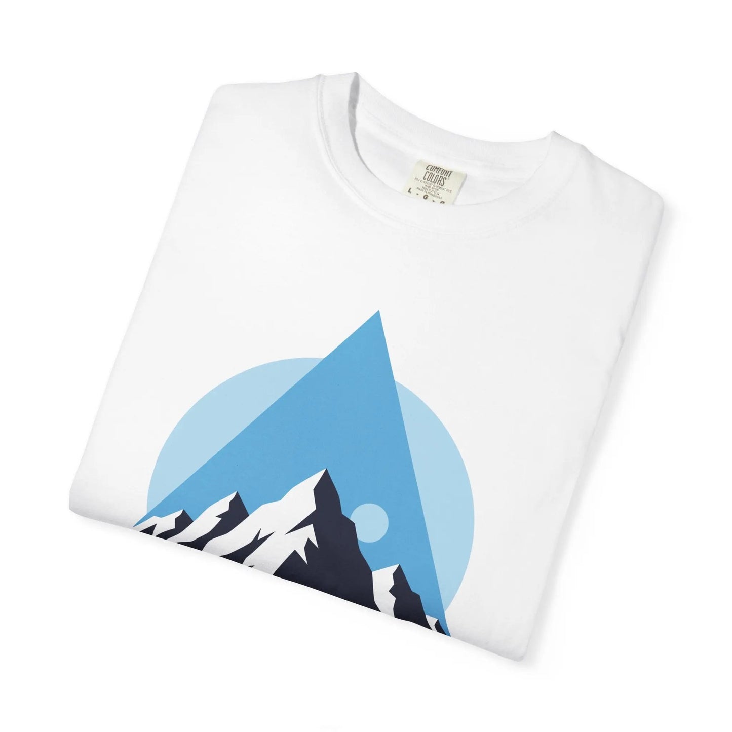 Mountain Adventure Unisex Garment-Dyed T-shirt | Nature Lover Shirt, Outdoor Gift, Hiking Tee, Graphic Tee, Travel Apparel Printify
