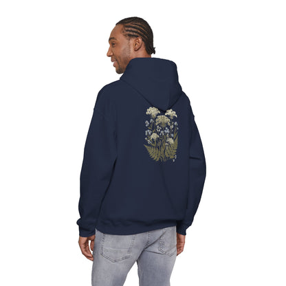 Botanical Print Unisex Hoodie - Embrace Nature Boho Wear