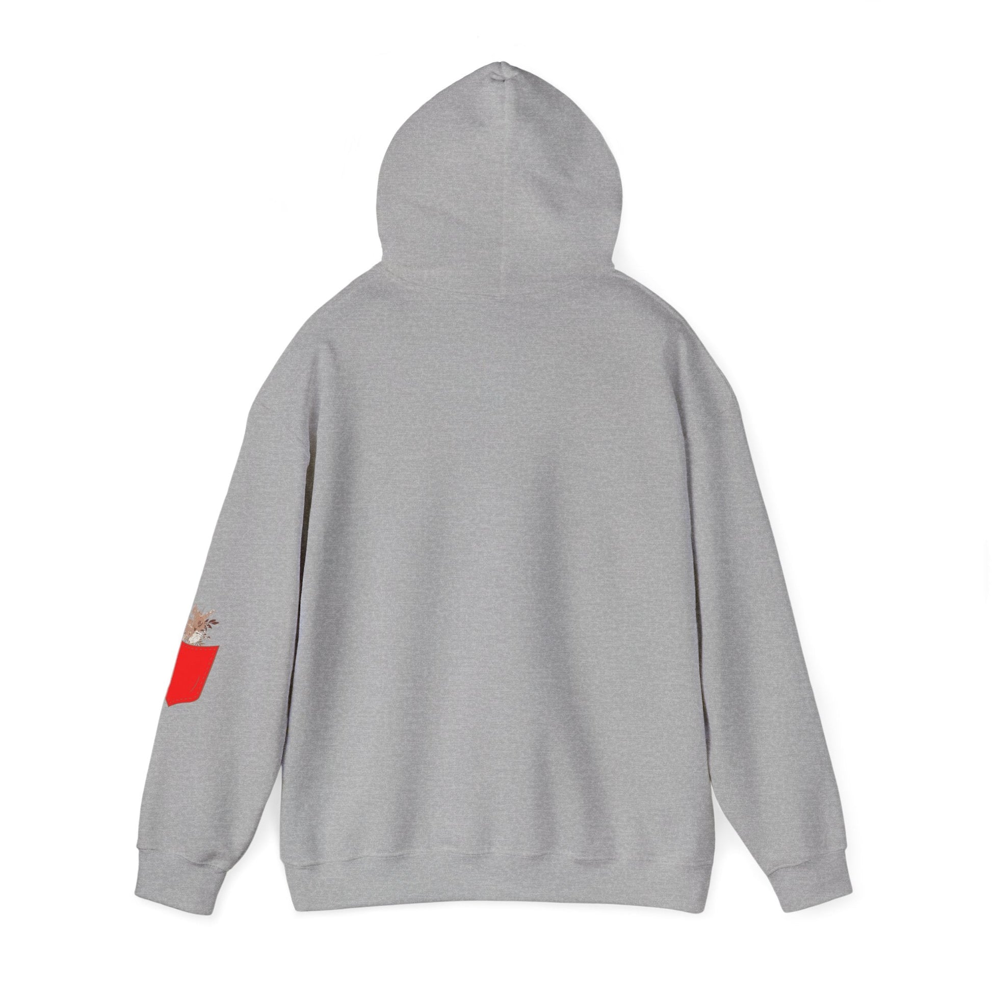 Funny Botanic Autumn Unisex Hoodie Sweatshirt with Pocket Flowers Printify