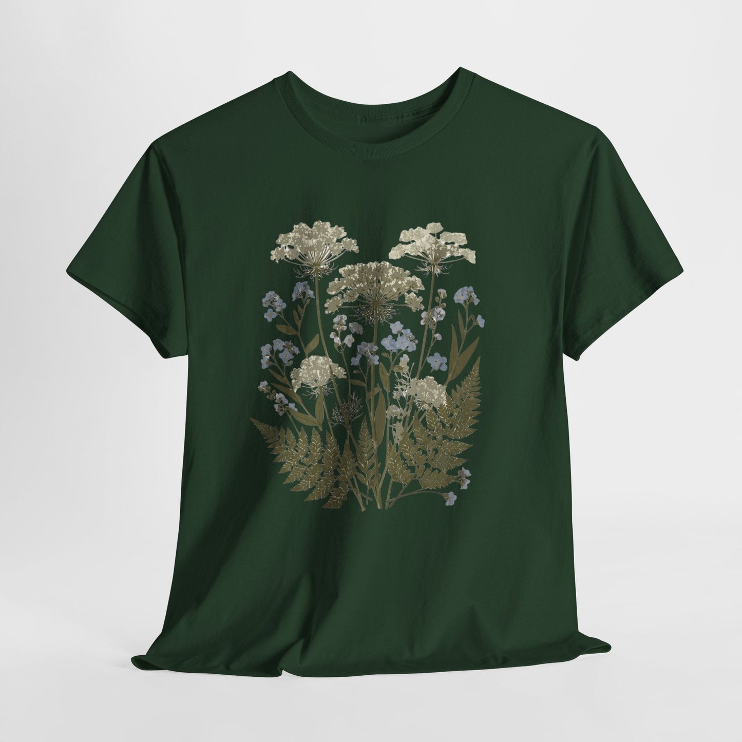 Botanical Art Unisex Heavy Cotton Tee Printify