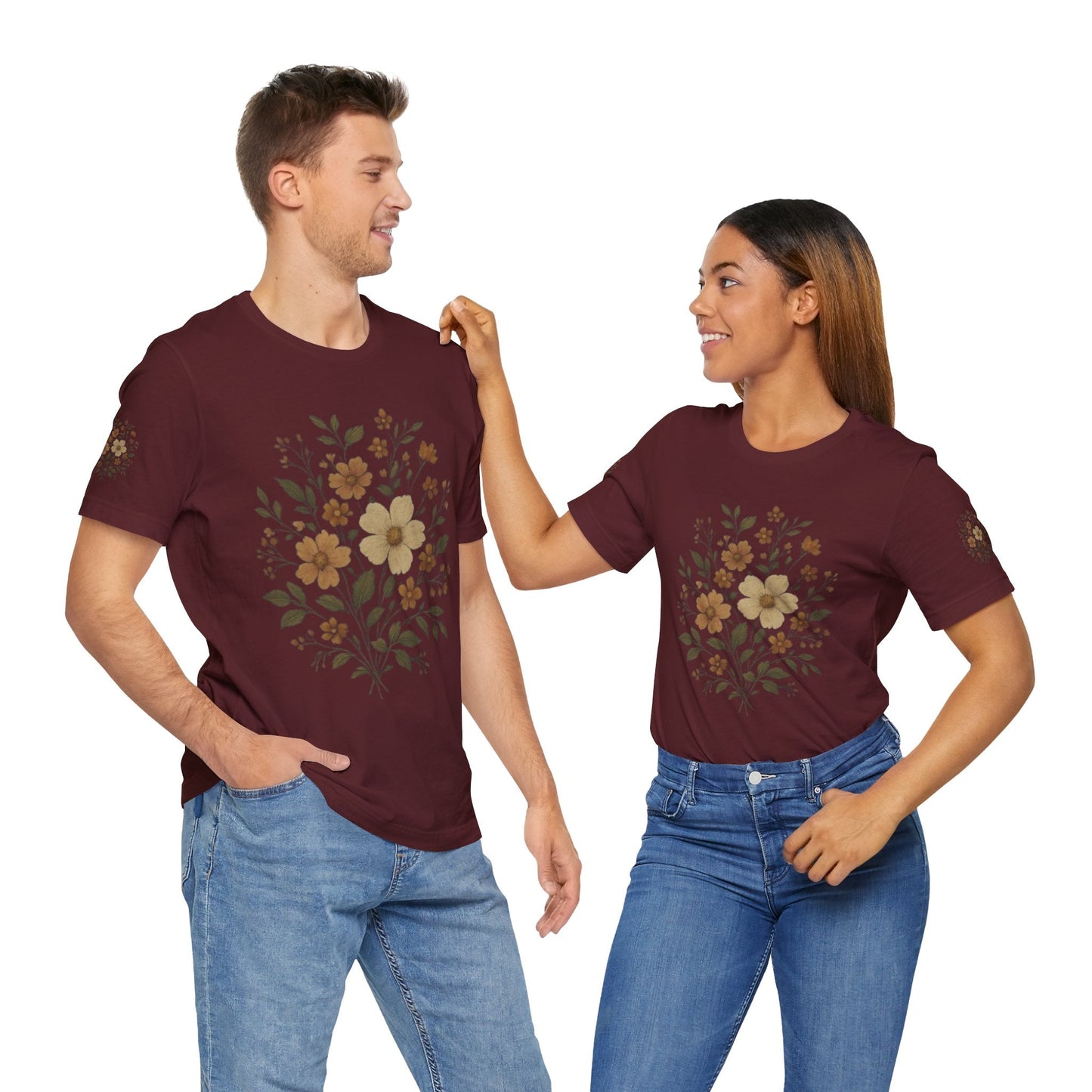 Boho Floral Tee Boho Wear