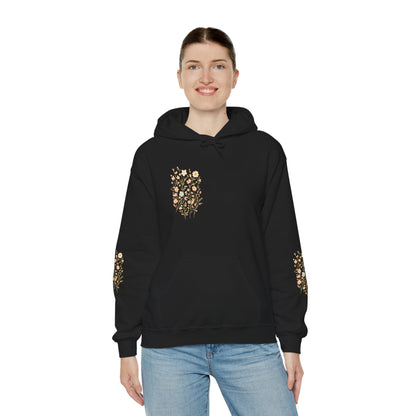 Hooded Sweatshirt - Wildflower Harmony Printify