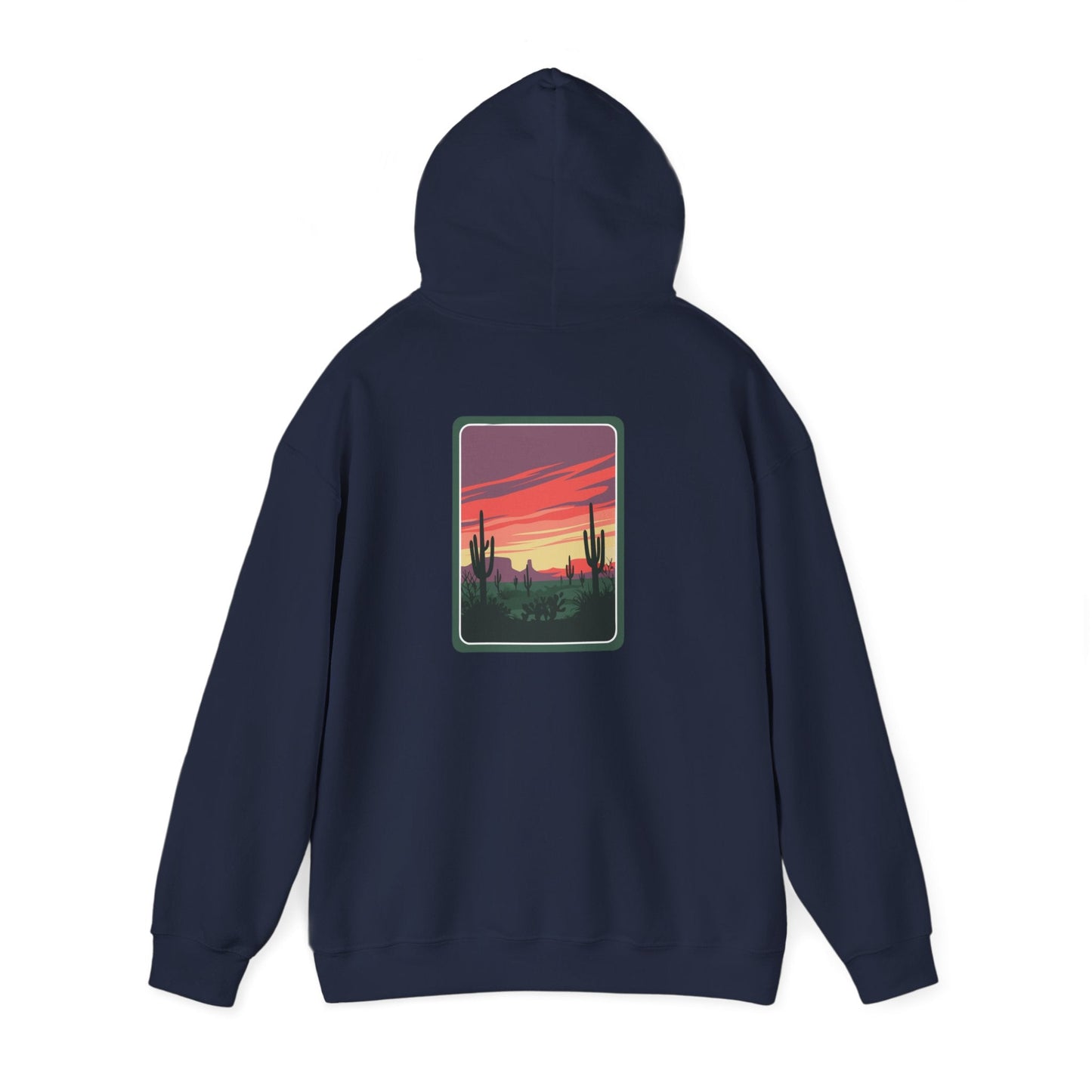 Desert Sunset Hoodie - Cozy Unisex Sweatshirt for Outdoor Lovers, Perfect for Gifts, Travel, Camping, and Relaxation Boho Wear