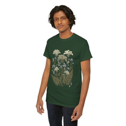 Botanical Art Unisex Heavy Cotton Tee