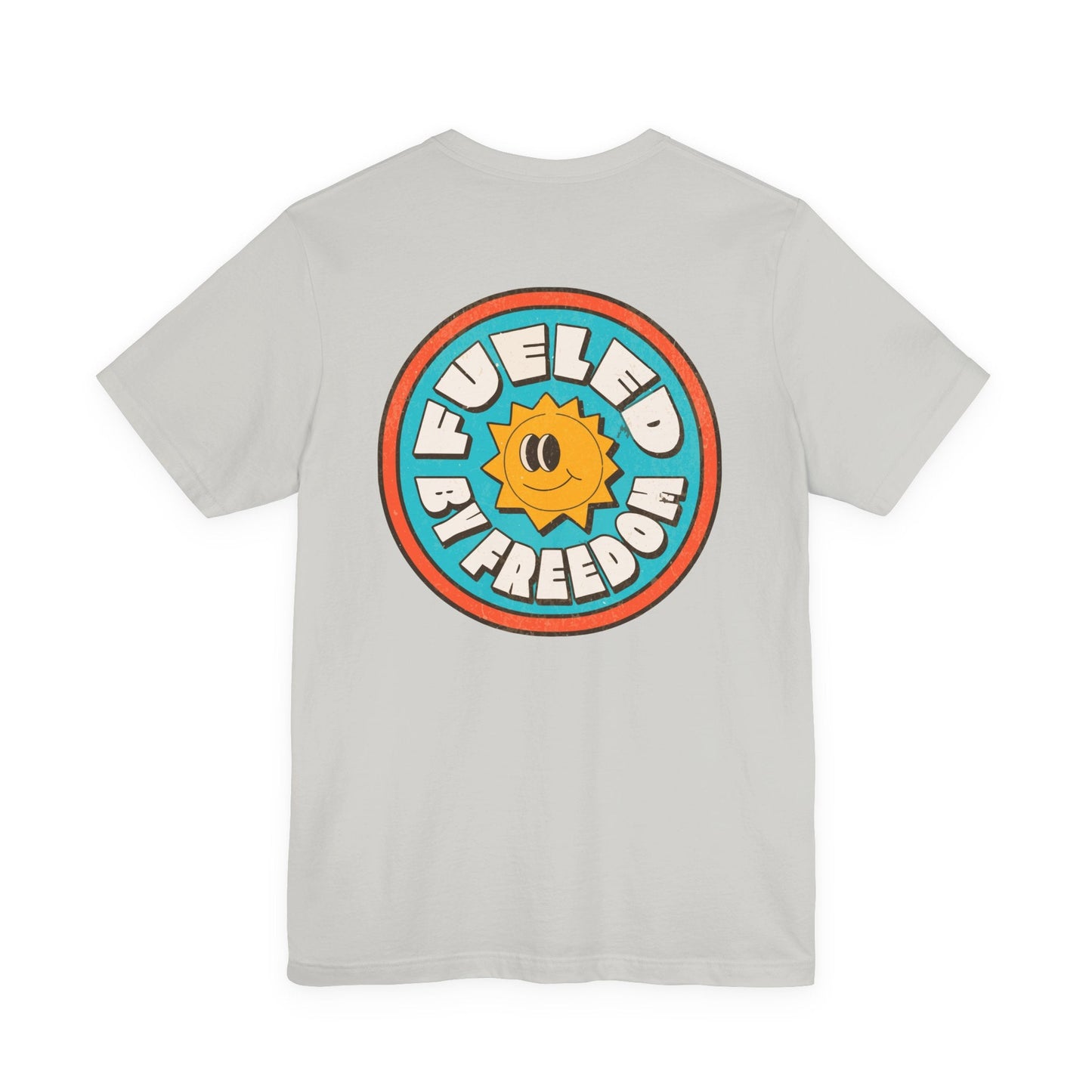 T-Shirt Fueled by Freedom Graphic Tee Printify