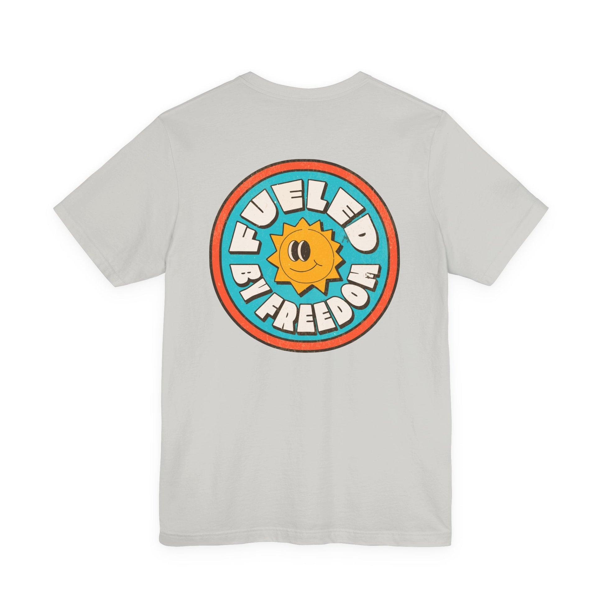 T-Shirt Fueled by Freedom Graphic Tee Printify