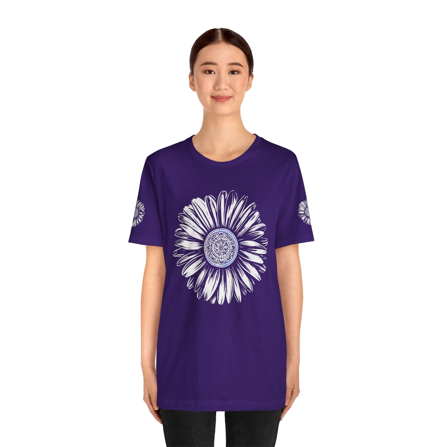 Boho Blue Mandala Tee Boho Wear