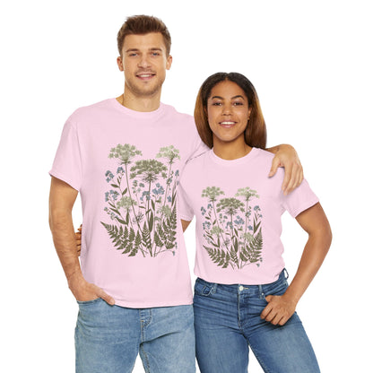 Botanical Art Unisex Heavy Cotton Tee