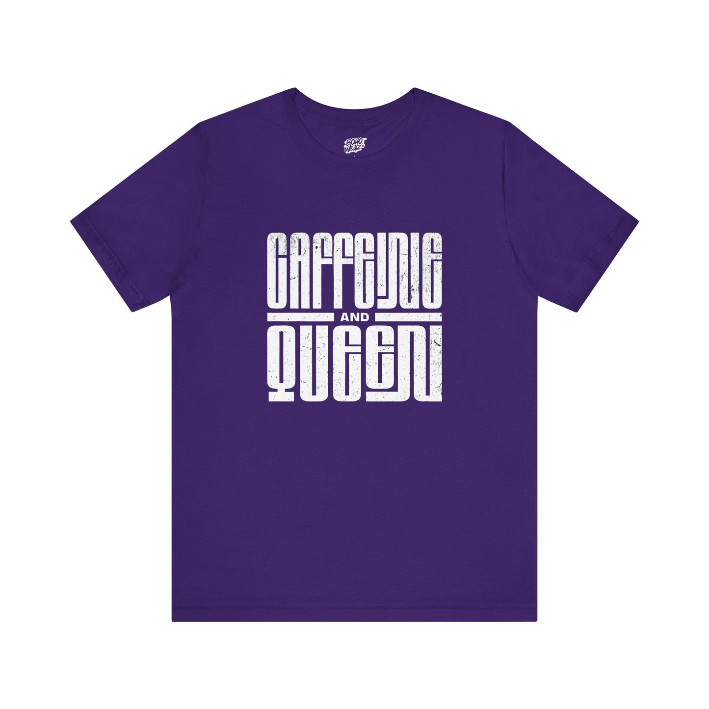 T-Shirt for Coffee Lovers - Caffeine Queen Design Printify