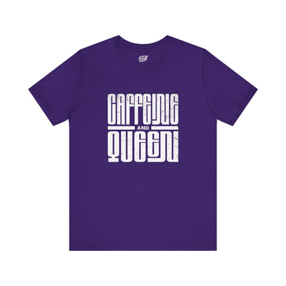 T-Shirt for Coffee Lovers - Caffeine Queen Design Printify