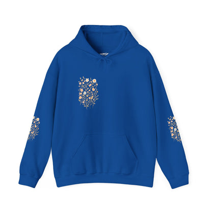 Hooded Sweatshirt - Wildflower Harmony Printify