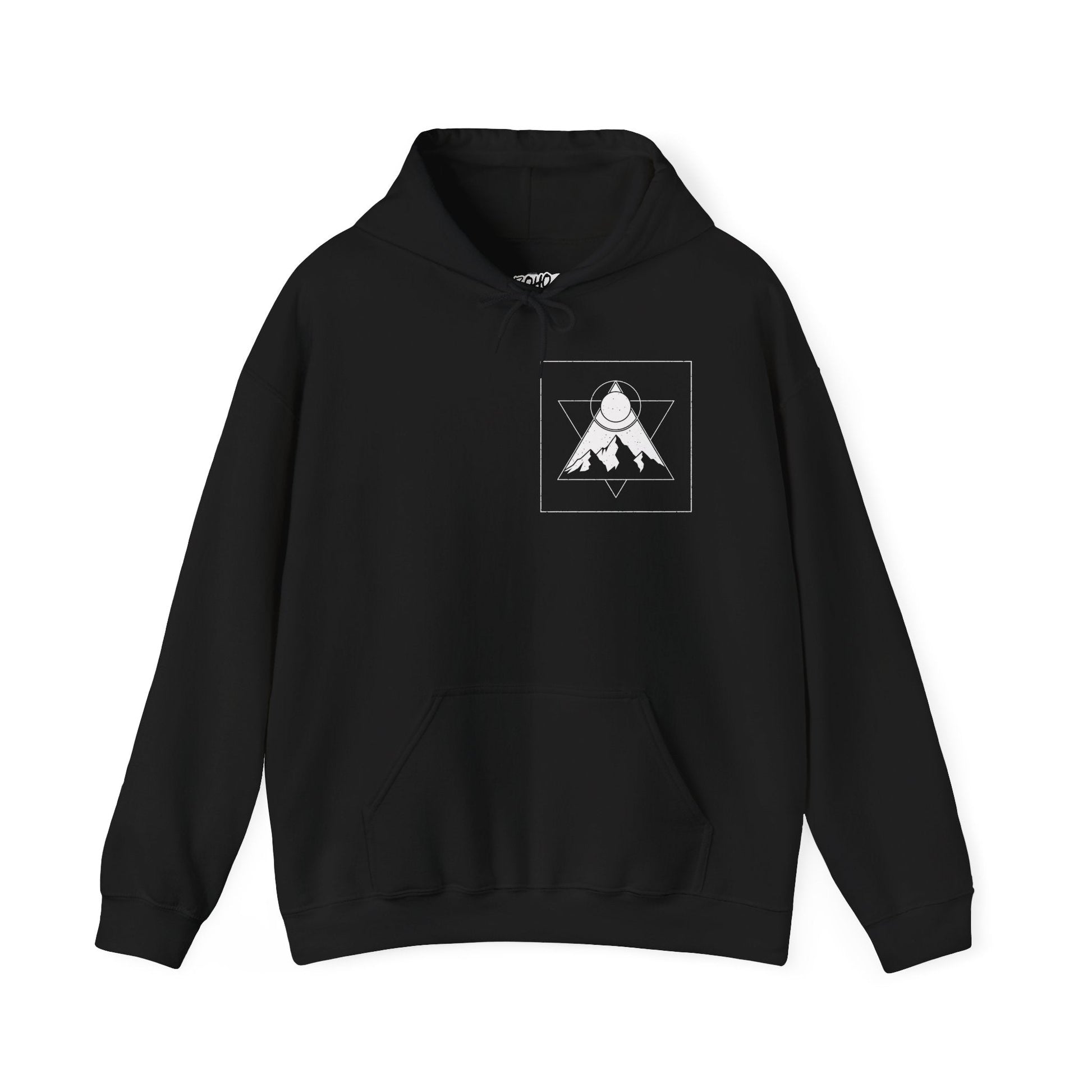 Mountain Adventure Hooded Sweatshirt Printify