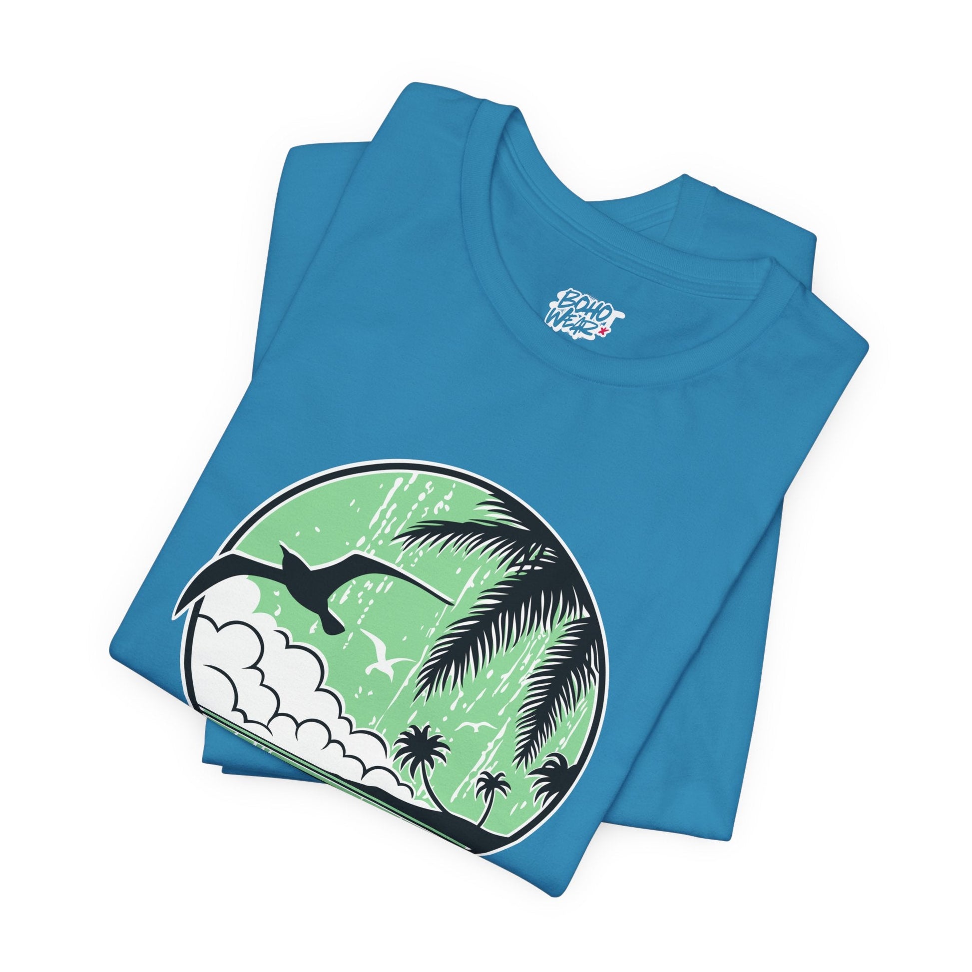 Sleepy Days Unisex Tee: Beach Lovers Boho Wear