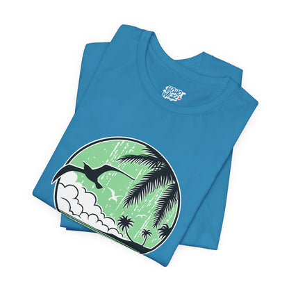 Sleepy Days Unisex Tee: Beach Lovers Boho Wear