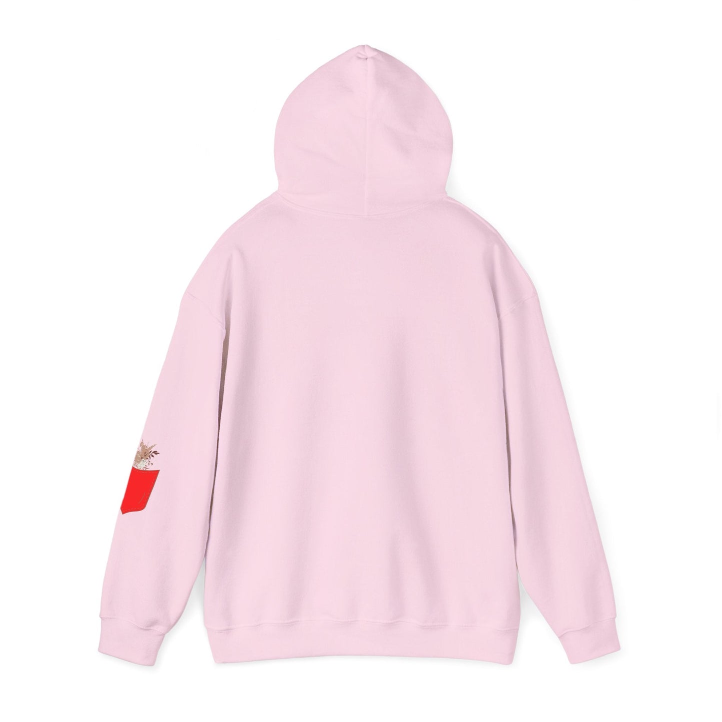 Funny Botanic Autumn Unisex Hoodie Sweatshirt with Pocket Flowers Boho Wear