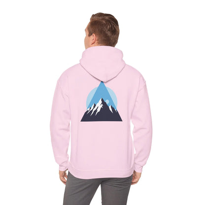 Mountain Adventure Unisex Hooded Sweatshirt - Cozy Gift for Nature Lovers, Casual Wear, Outdoor Fun, Hiking, Travel Printify