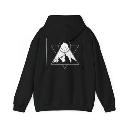 Mountain Adventure Hooded Sweatshirt Printify