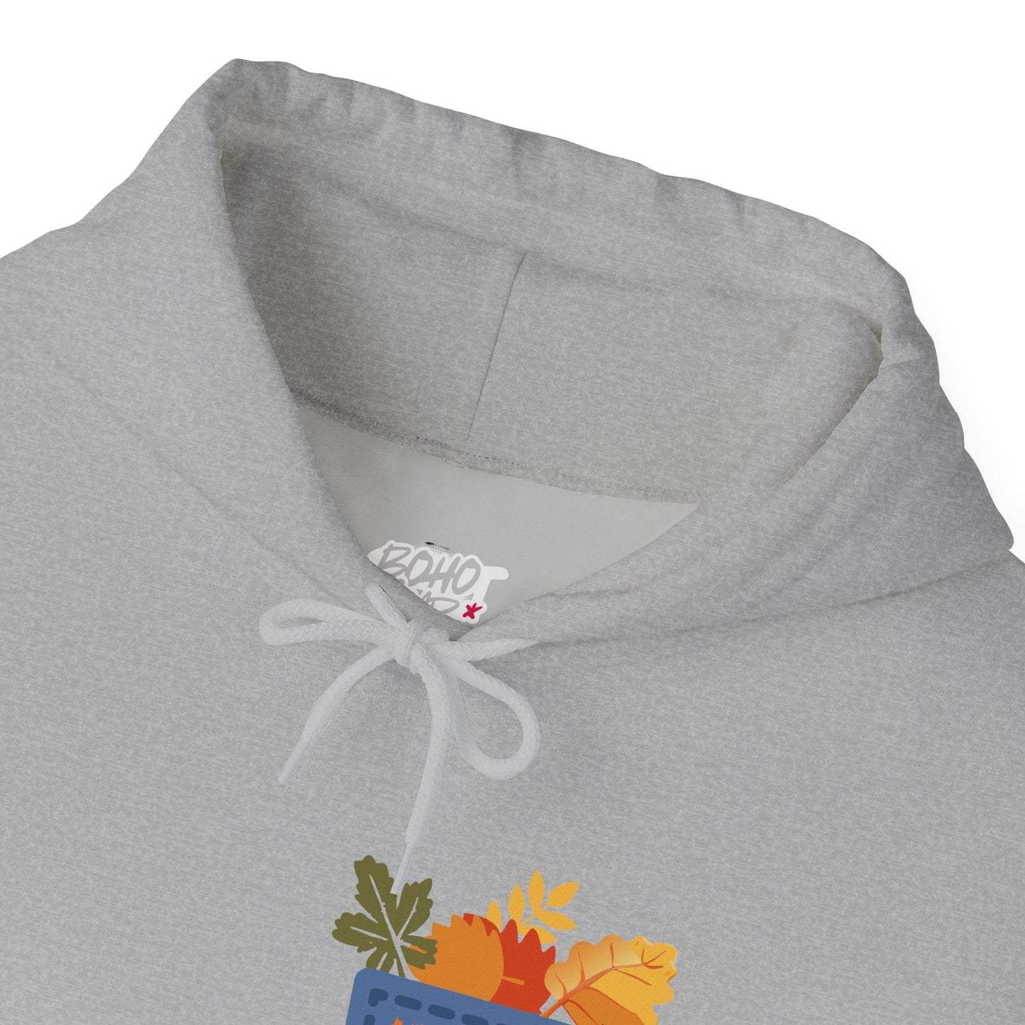 Floral Pocket Hoodie - Cozy Unisex Sweatshirt for Gardening Lovers Boho Wear