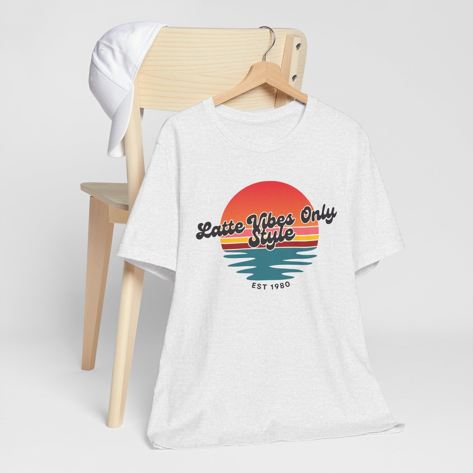 Latte Vibes Only T-Shirt Printify