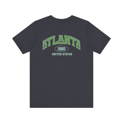 Atlanta Graphic Tee - Unisex Vintage Style T-Shirt, Casual Wear, Souvenir Gift, Travel Fan Apparel, Unique Atlanta Merch Boho Wear