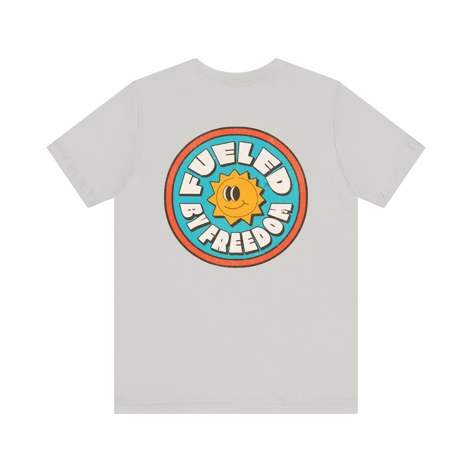 T-Shirt Fueled by Freedom Graphic Tee Printify