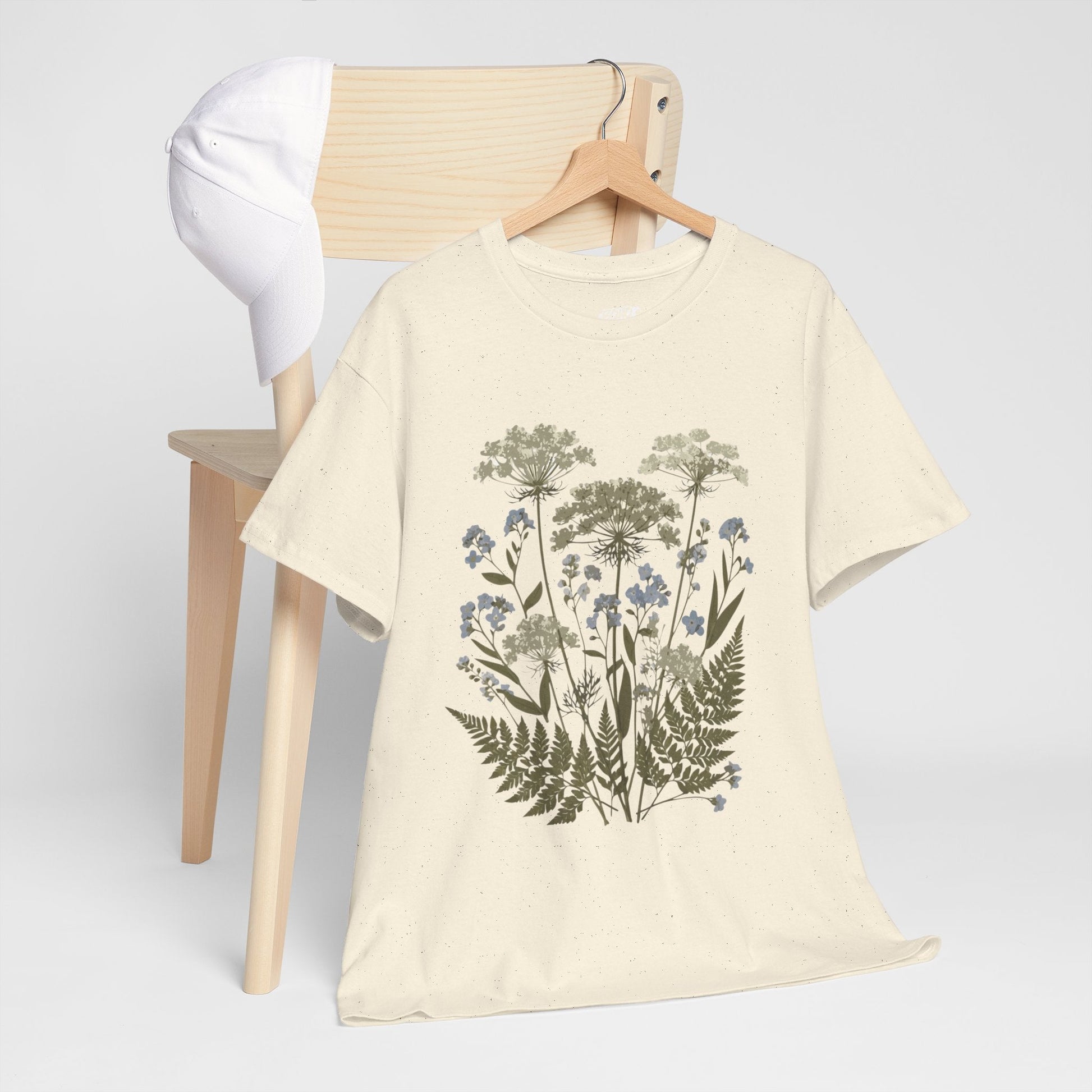 Botanical Art Unisex Heavy Cotton Tee Printify