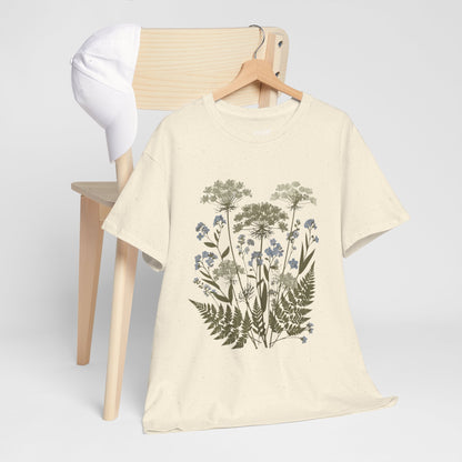 Botanical Art Unisex Heavy Cotton Tee Printify