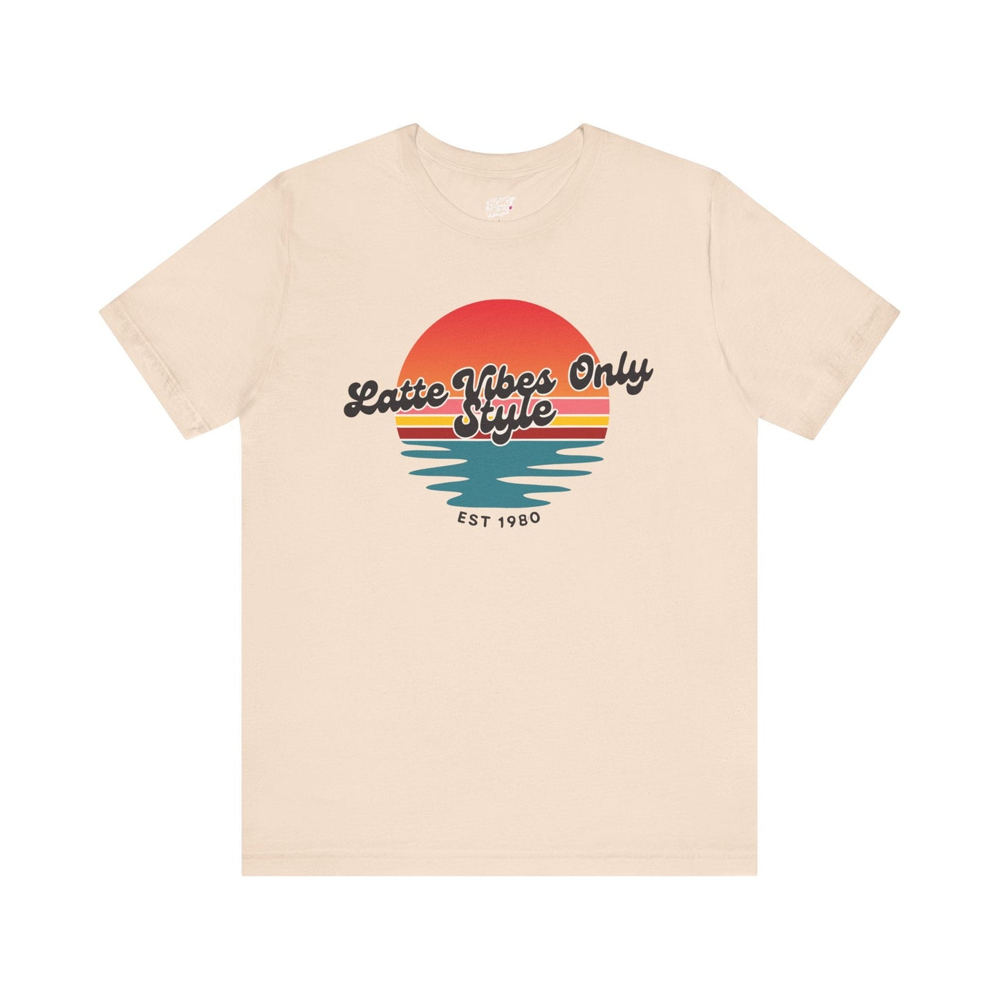 Latte Vibes Only T-Shirt Printify