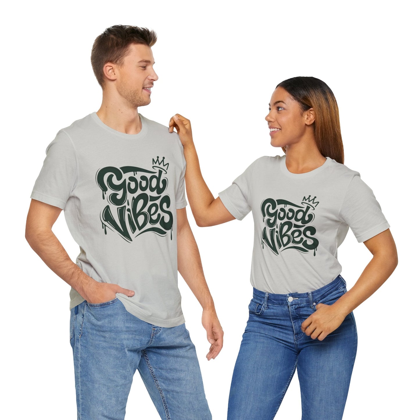 Good Vibes Unisex Jersey Tee Printify