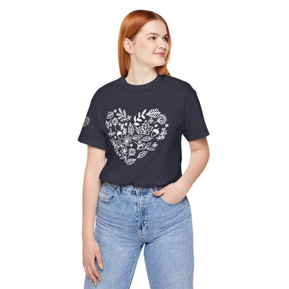 Floral Heart Tee