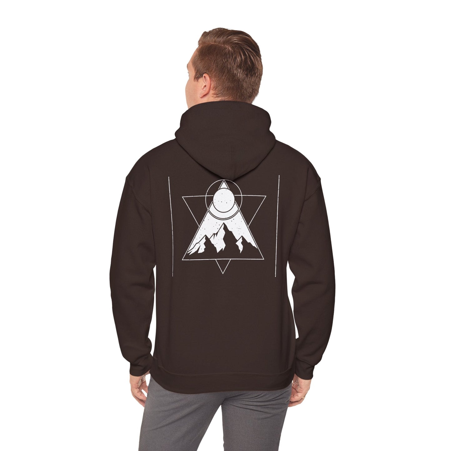 Mountain Adventure Hooded Sweatshirt Printify