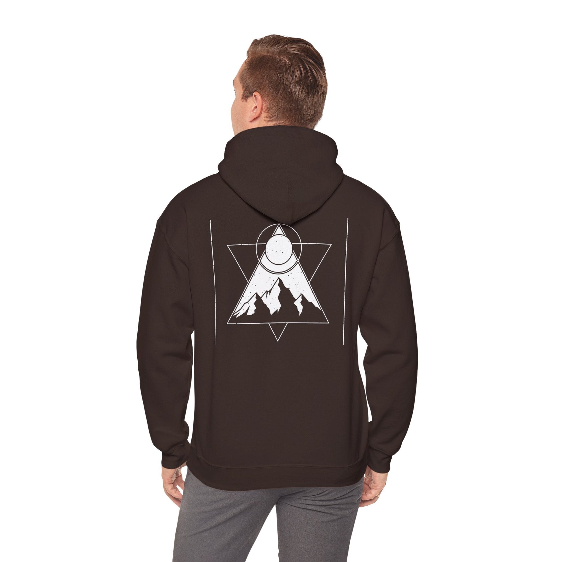 Mountain Adventure Hooded Sweatshirt Printify