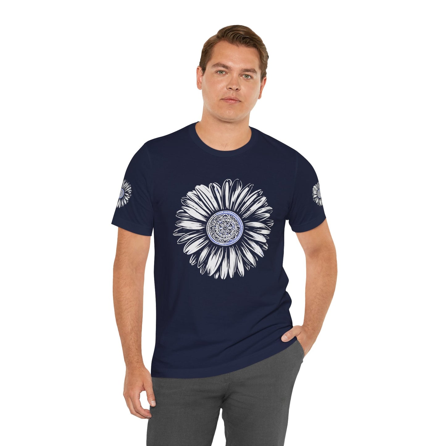 Boho Blue Mandala Tee Boho Wear