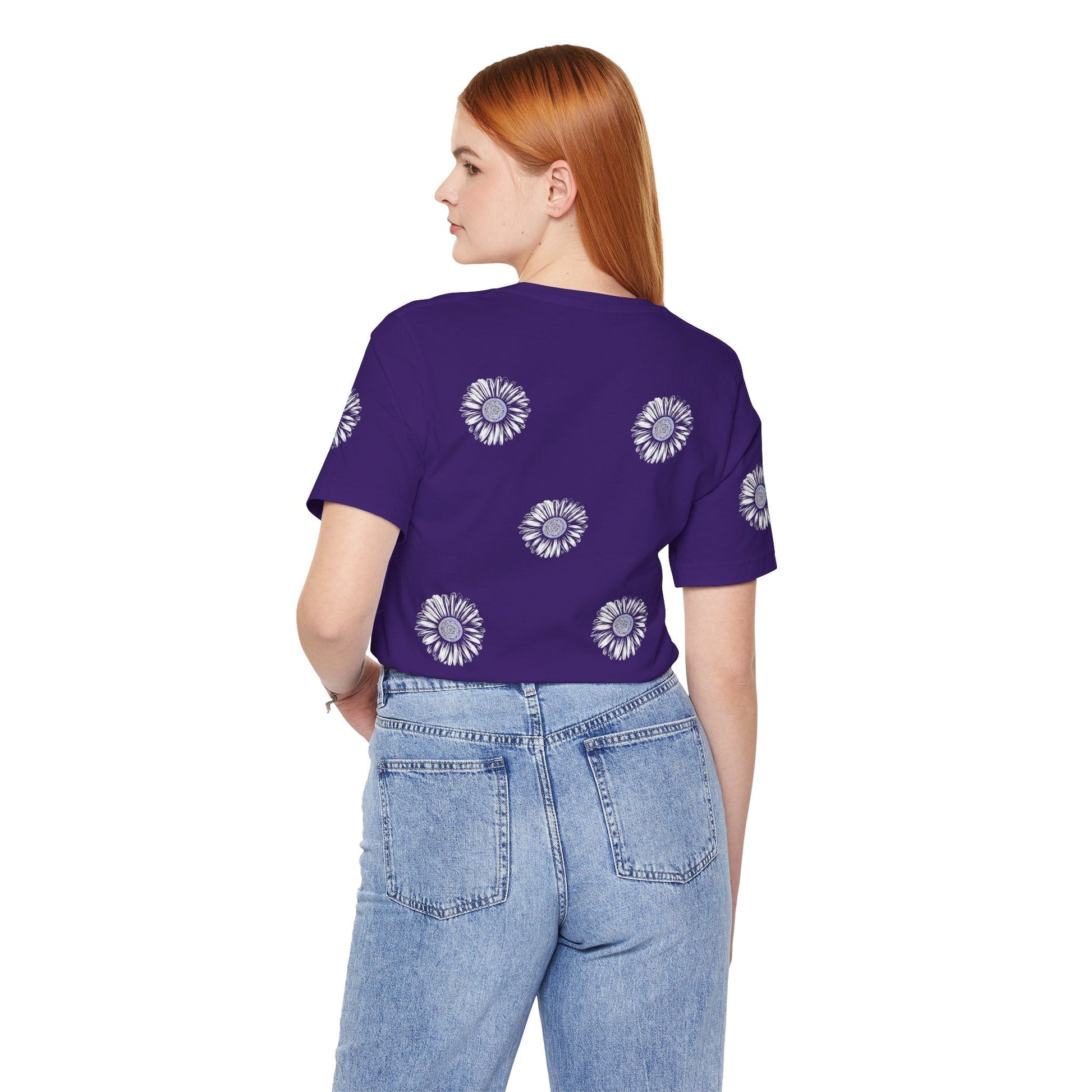 Boho Blue Mandala Tee Boho Wear