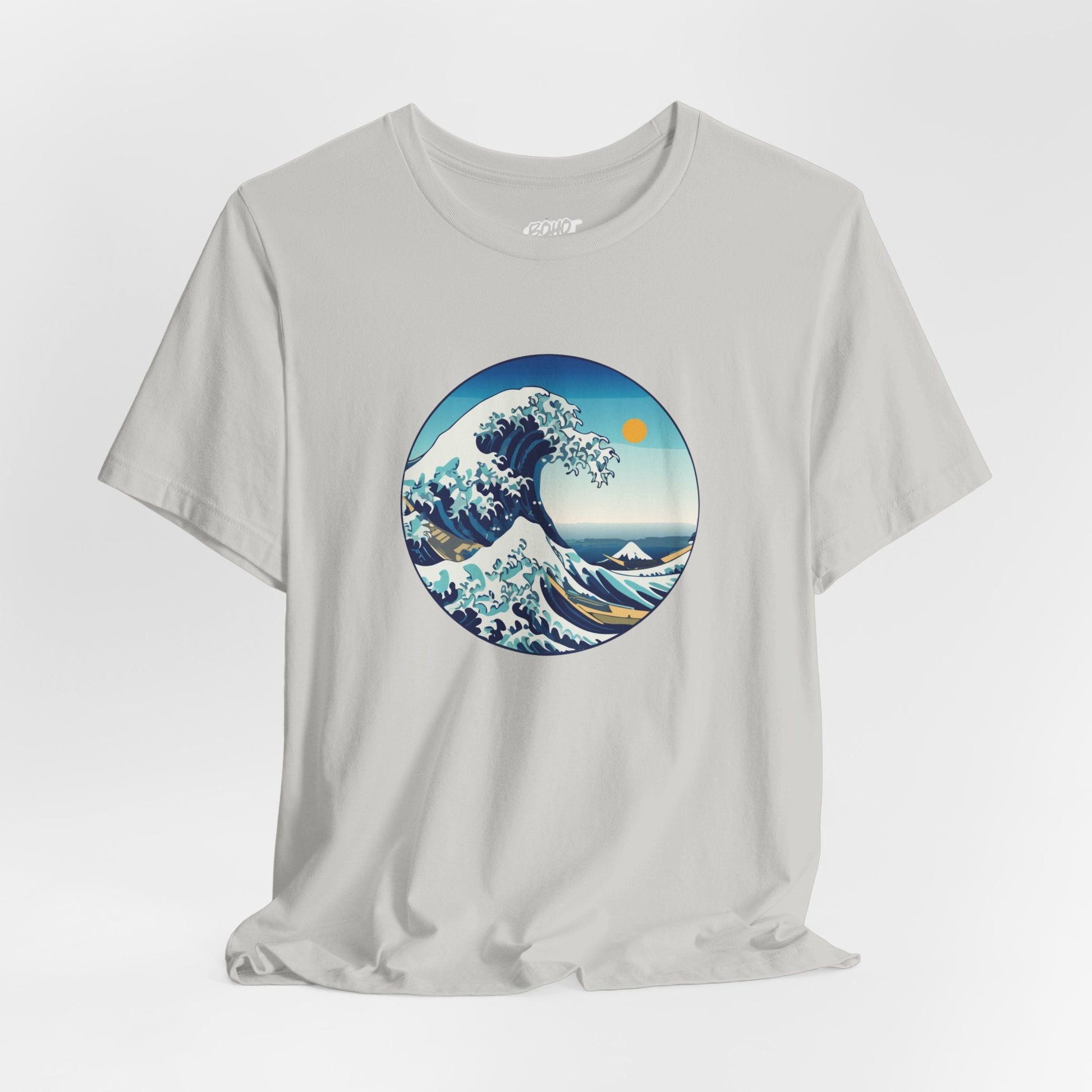 Ocean Wave Graphic Tee - Perfect for Beach Lovers, Summer Vibes, Casual Outfits, Gift for Surfers, Eco-Friendly Fashion Printify