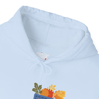 Floral Pocket Hoodie - Cozy Unisex Sweatshirt for Gardening Lovers Boho Wear