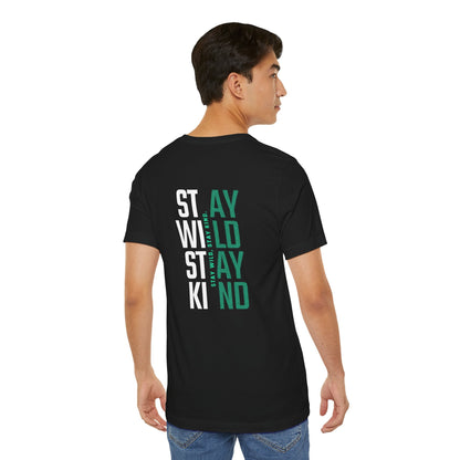 Short Sleeve Tee Stay Wild, Stay Kind Printify