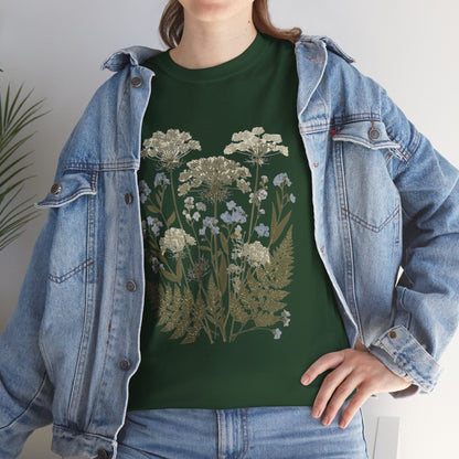 Botanical Art Unisex Heavy Cotton Tee