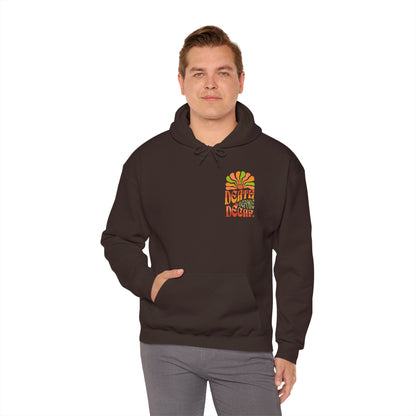 Colorful Retro Hoodie - Perfect for Cozy Days and Celebrations Printify
