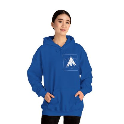 Mountain Adventure Hooded Sweatshirt Printify