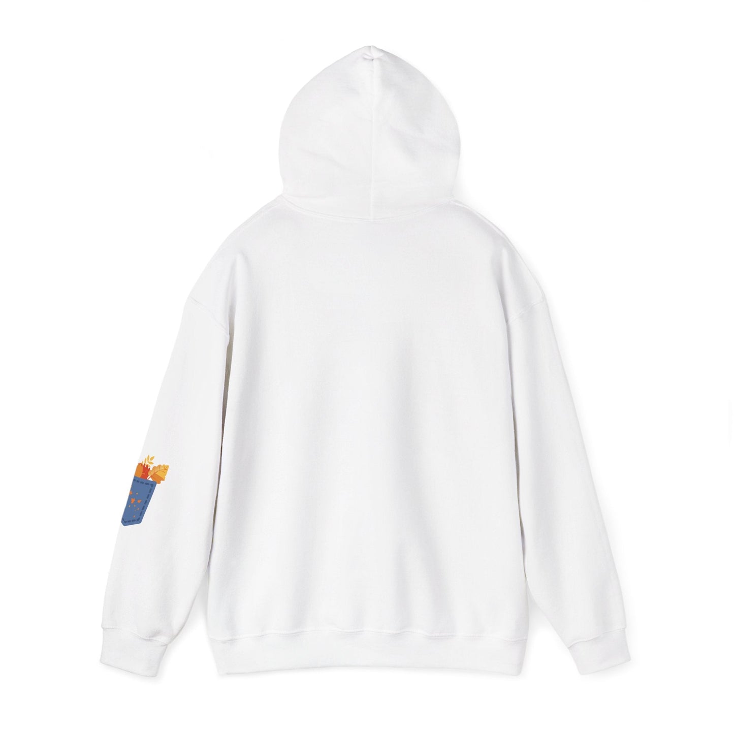 Floral Pocket Hoodie - Cozy Unisex Sweatshirt for Gardening Lovers Boho Wear