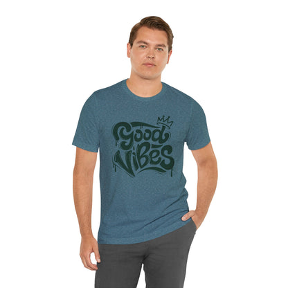 Good Vibes Unisex Jersey Tee Printify
