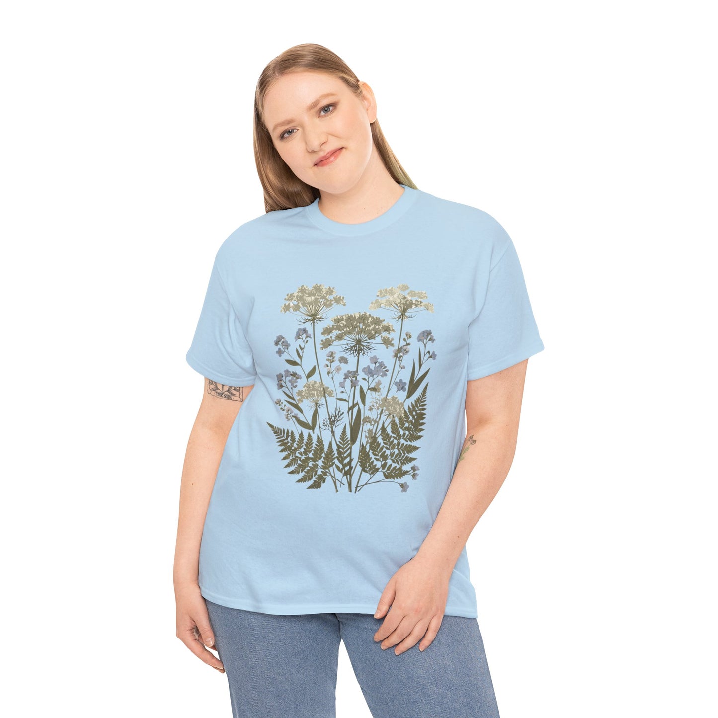 Botanical Art Unisex Heavy Cotton Tee