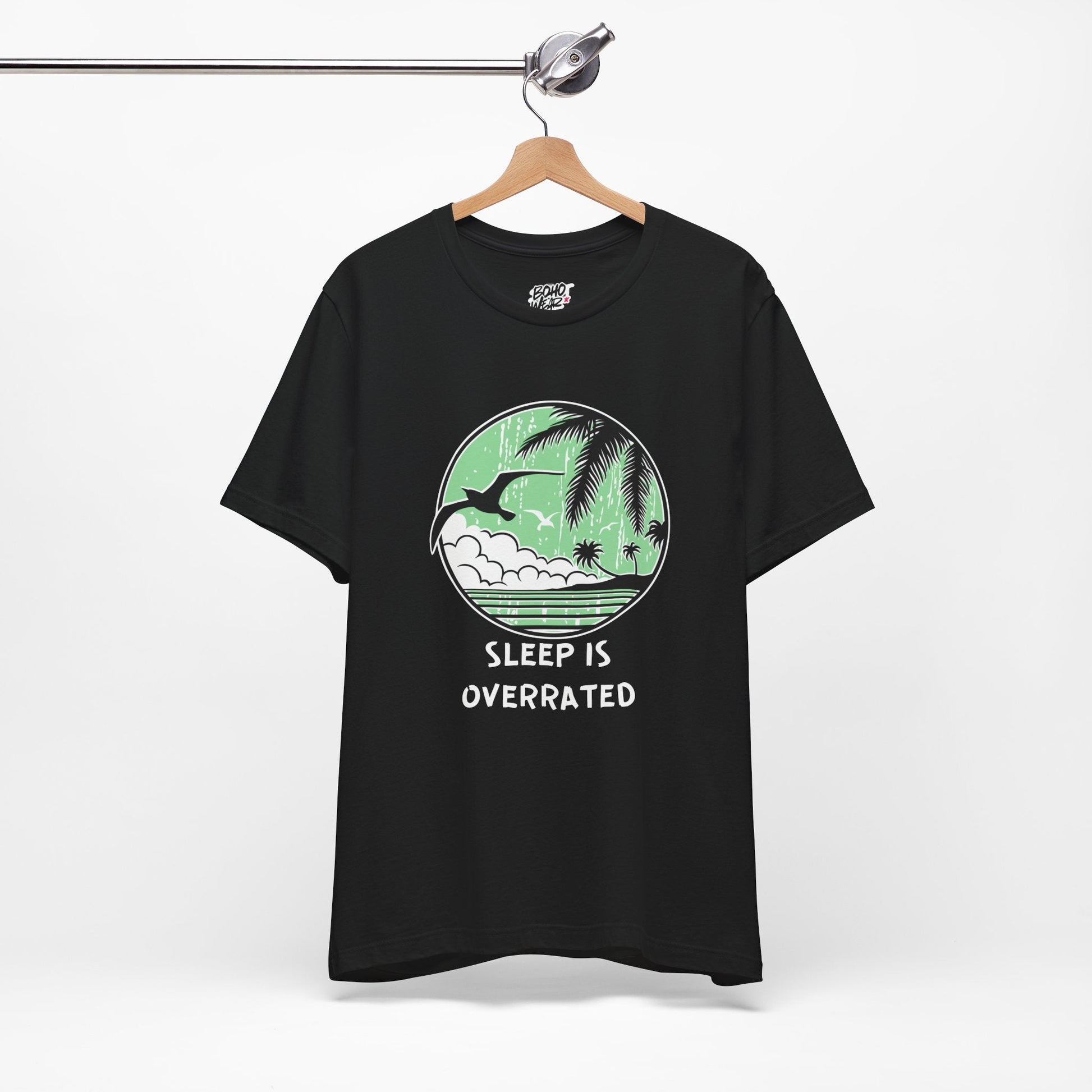 Sleepy Days Unisex Tee: Beach Lovers Printify