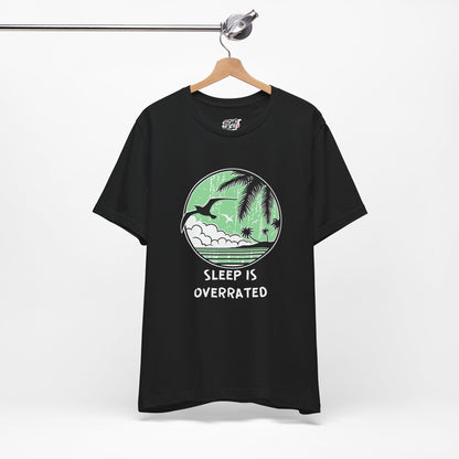 Sleepy Days Unisex Tee: Beach Lovers Printify