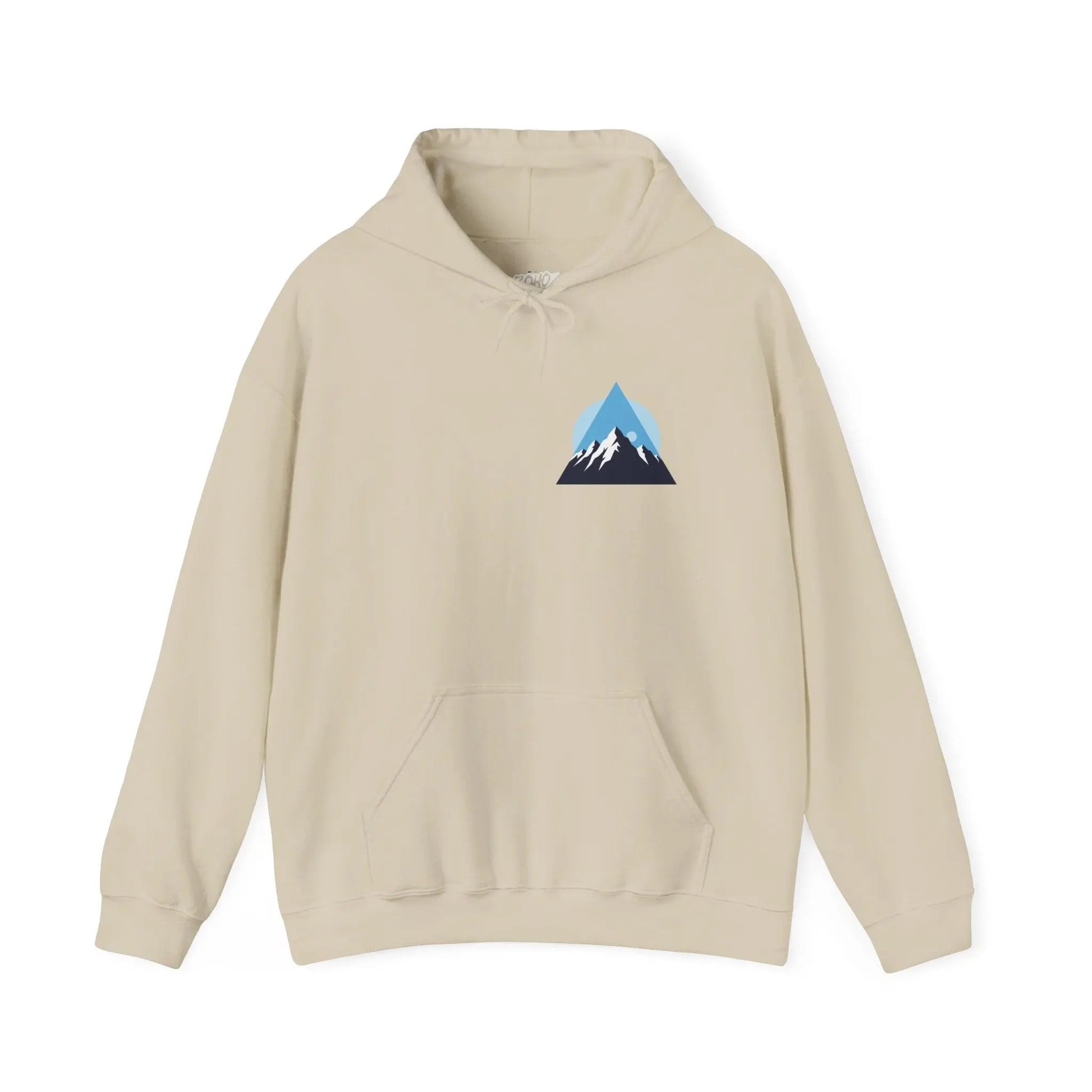 Mountain Adventure Unisex Hooded Sweatshirt - Cozy Gift for Nature Lovers, Casual Wear, Outdoor Fun, Hiking, Travel Printify