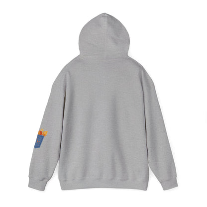 Floral Pocket Hoodie - Cozy Unisex Sweatshirt for Gardening Lovers Boho Wear