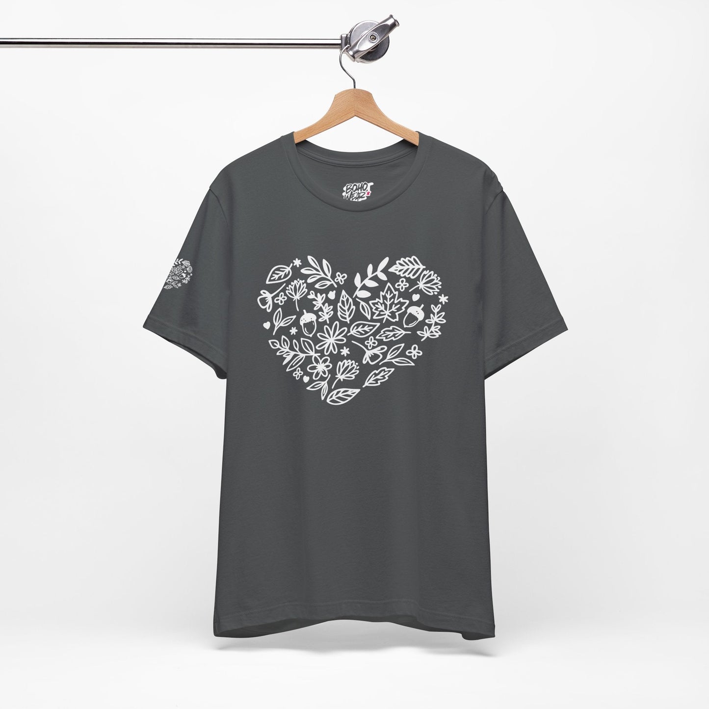 Floral Heart Tee Printify