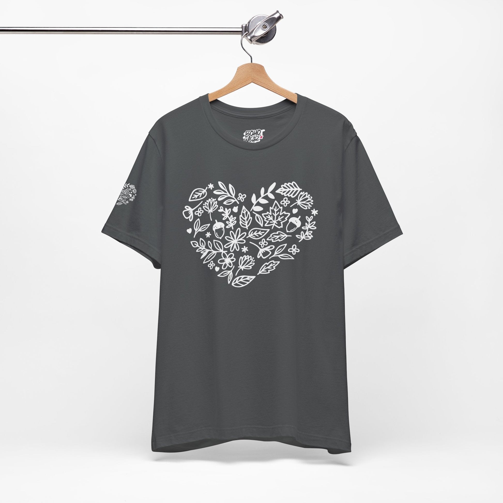 Floral Heart Tee Printify