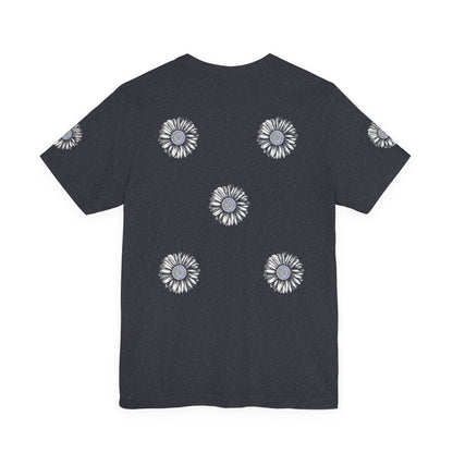 Boho Blue Mandala Tee Boho Wear